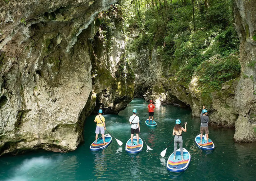 Canyon Park bij Bagni di Lucca